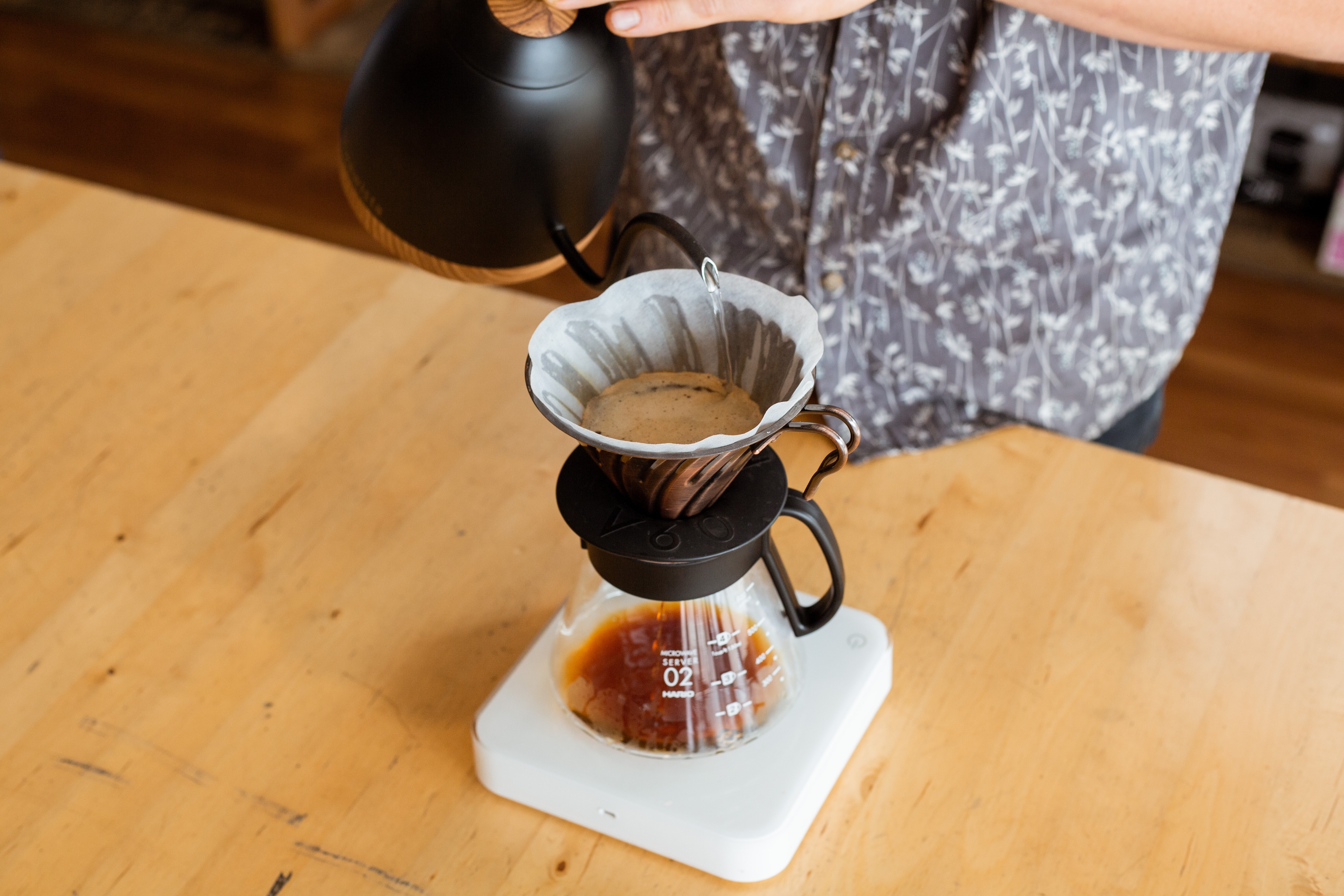 pour over coffee